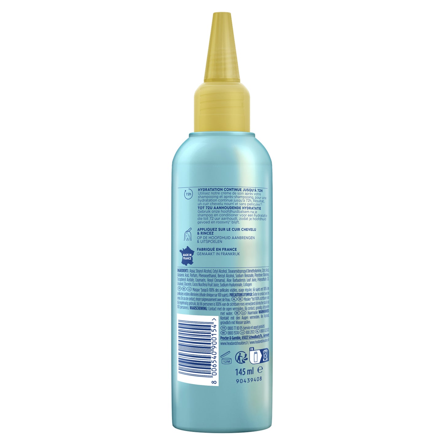 Dermaxpro Head &amp; Shoulders Moisturizing Rinse-Out Hair Care for Dry Hair and Scalp