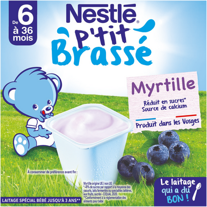 Baby Dessert From + 6 Months, Blueberry NESTLE