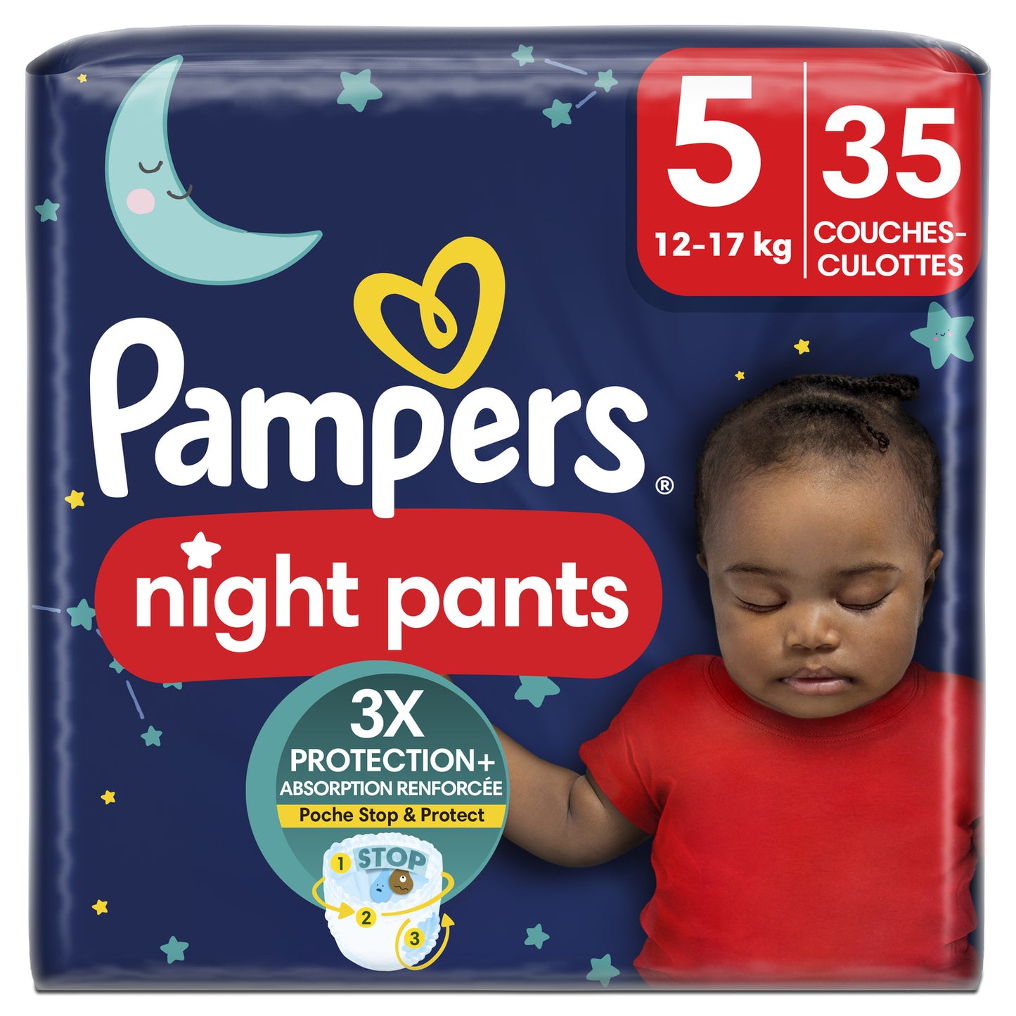 Pampers Baby-Dry Night Pants Size 5 12kg-17kg