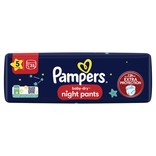 Pampers Baby-Dry Nachthosen Größe 5 12kg-17kg