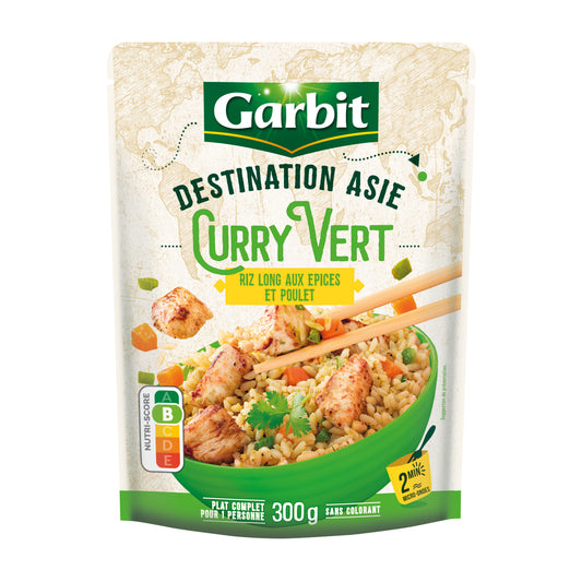 GARBIT Green Curry Individual Dish