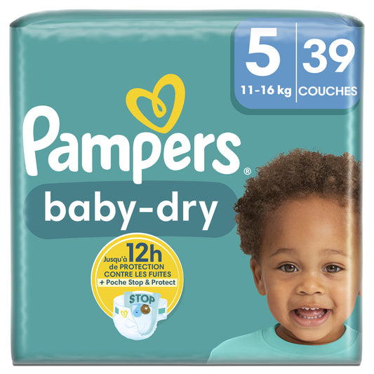 Pampers Baby-Dry Babywindeln Größe 5 11kg-16kg