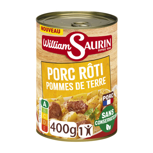 Roast Pork with Potatoes and Mustard Sauce WILLIAM SAURIN