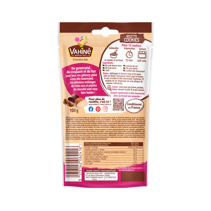 Mix Gourmand Idéal Cookies VAHINE