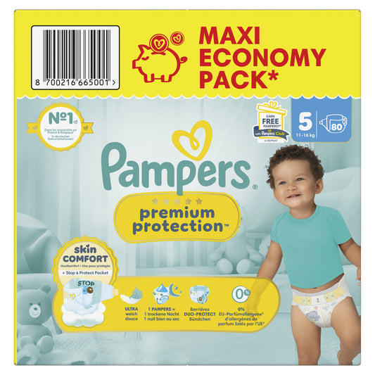 Couches Bébés Prenium Protection 11-16kg PAMPERS
