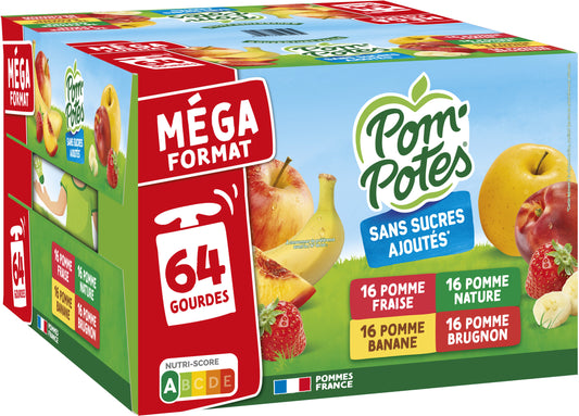 Assortiment de Compotes POM'POTES