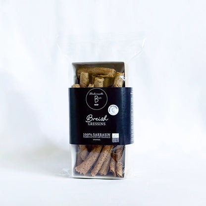 Gressins au Sarrasin MADEMOISELLE BREIZH le paquet de 100g