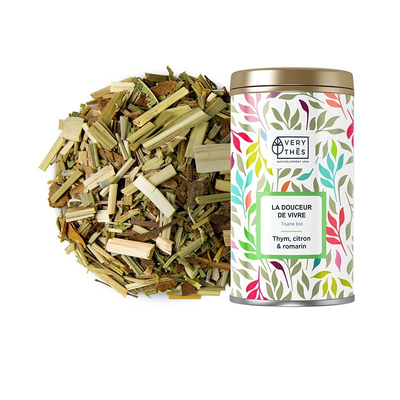 Tisane thym, citron et romarin Douceur de vivre VERY THÉS
